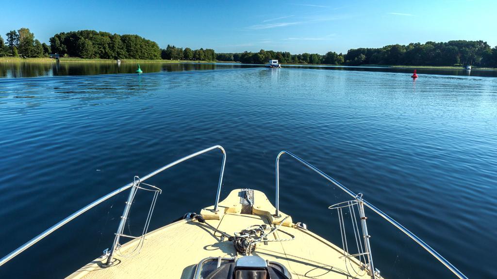 Ferienwohnung Mit Seeblick Rheinsberg Esterno foto