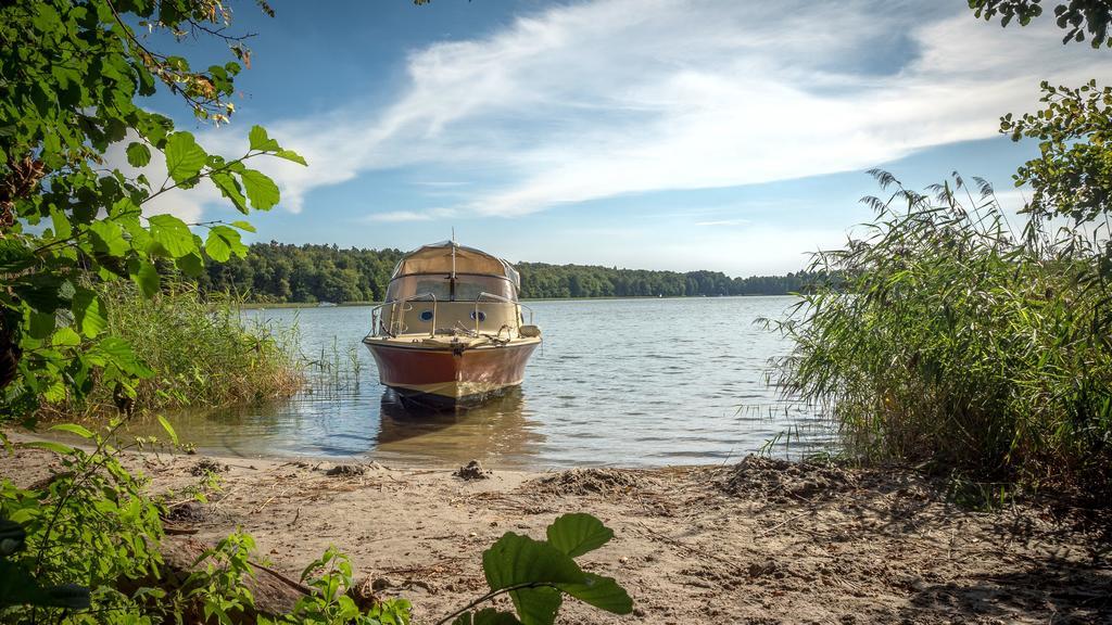 Ferienwohnung Mit Seeblick Rheinsberg Esterno foto